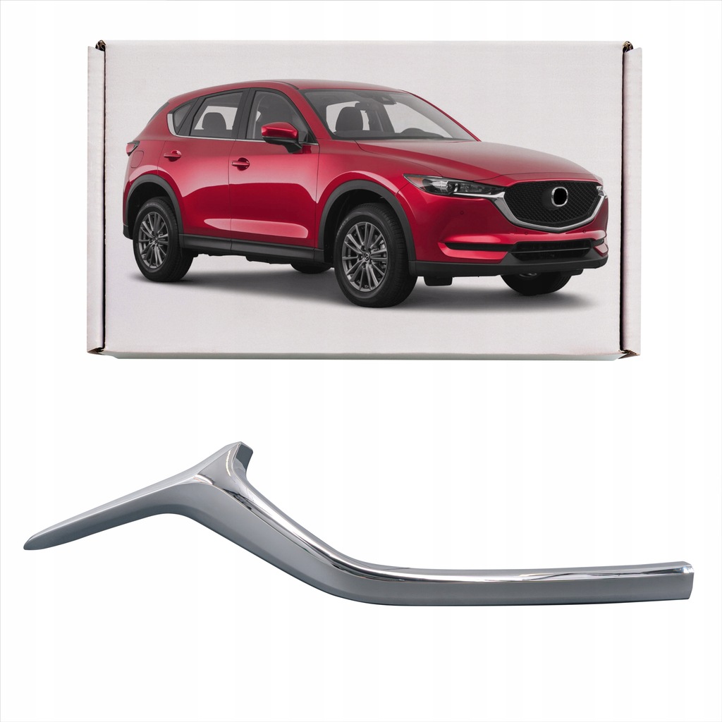 фото №1, Mazda cx-5 ii kf 2017-2021 хромована молдинг решітка права kb8a507j1