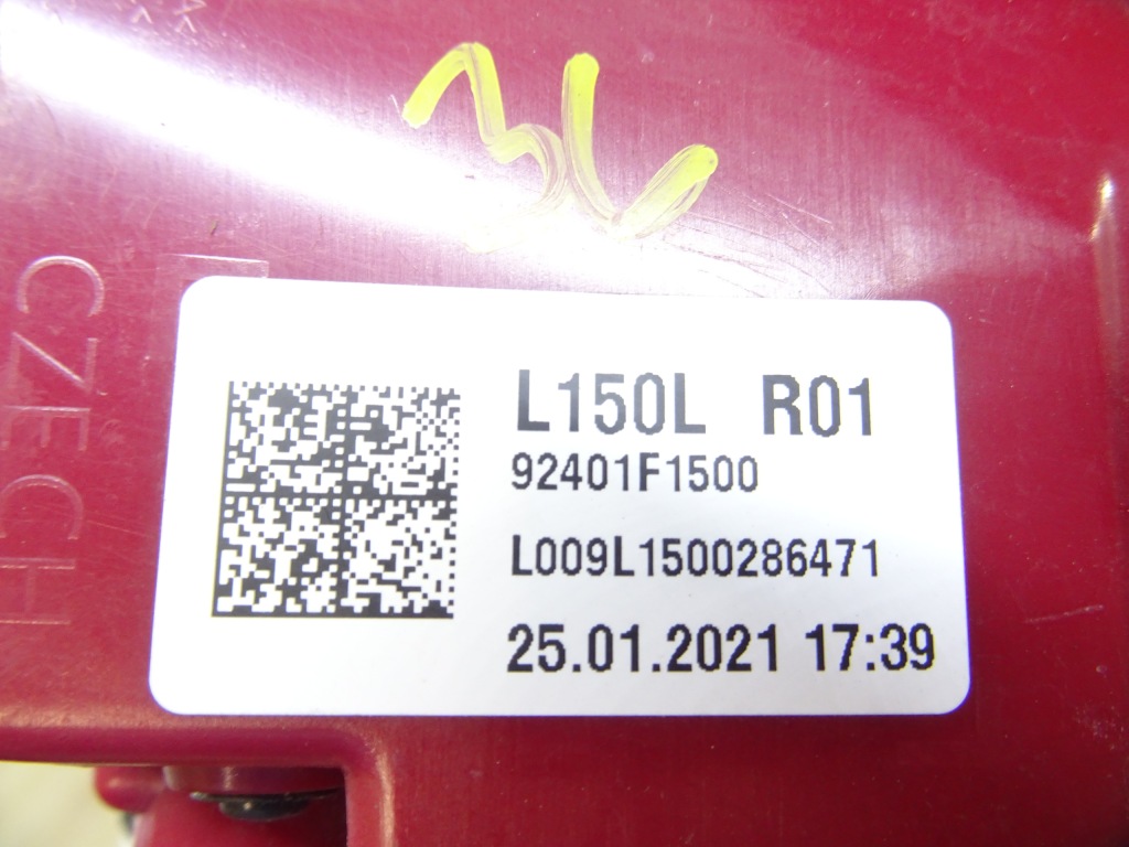 фото №15, Kia sportage iv lift лампа правая задняя задняя 92402f1500 llu