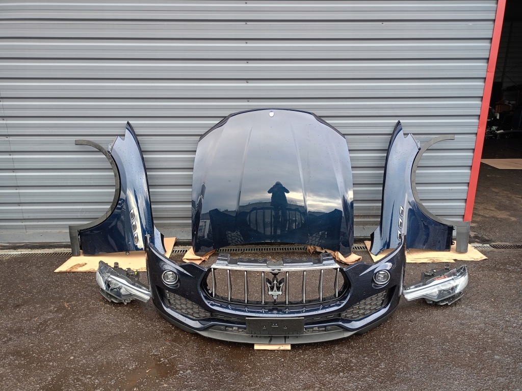 фото №1, Капот бампер крылья лампы pas радиатор перед maserati levante