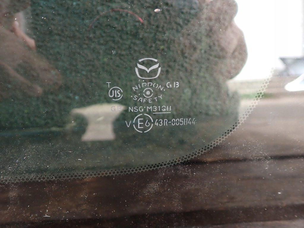 фото №4, Стекло кузовная правый задняя mazda 5 2008 europa