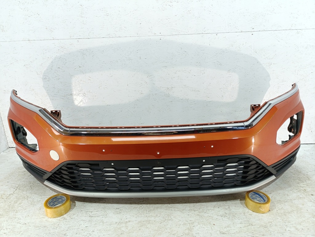 фото №5, Volkswagen vw t-roc t roc 2ga 17- бампер перед передній om super стан хром