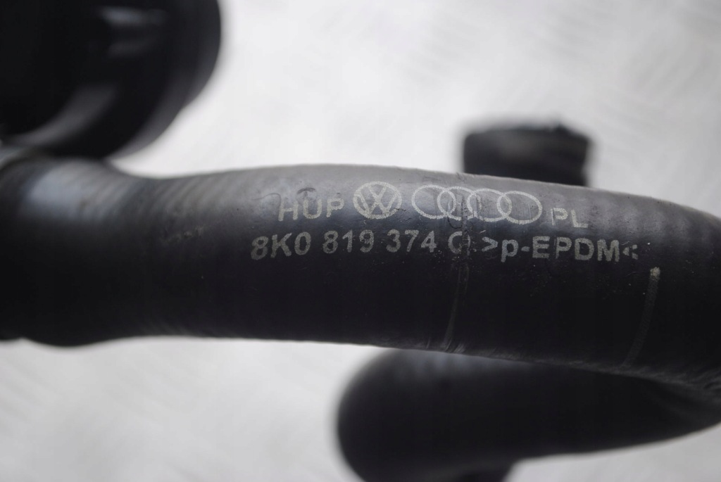 фото №6, Пабтрубок  шланг воды + клапан отопления audi a5 8t sportback 2.0 tfsi