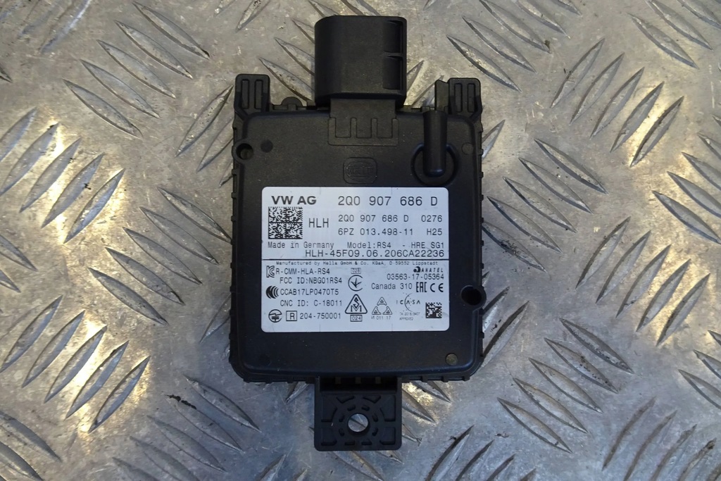 фото №1, Vw golf vii - радар 2q0907686d