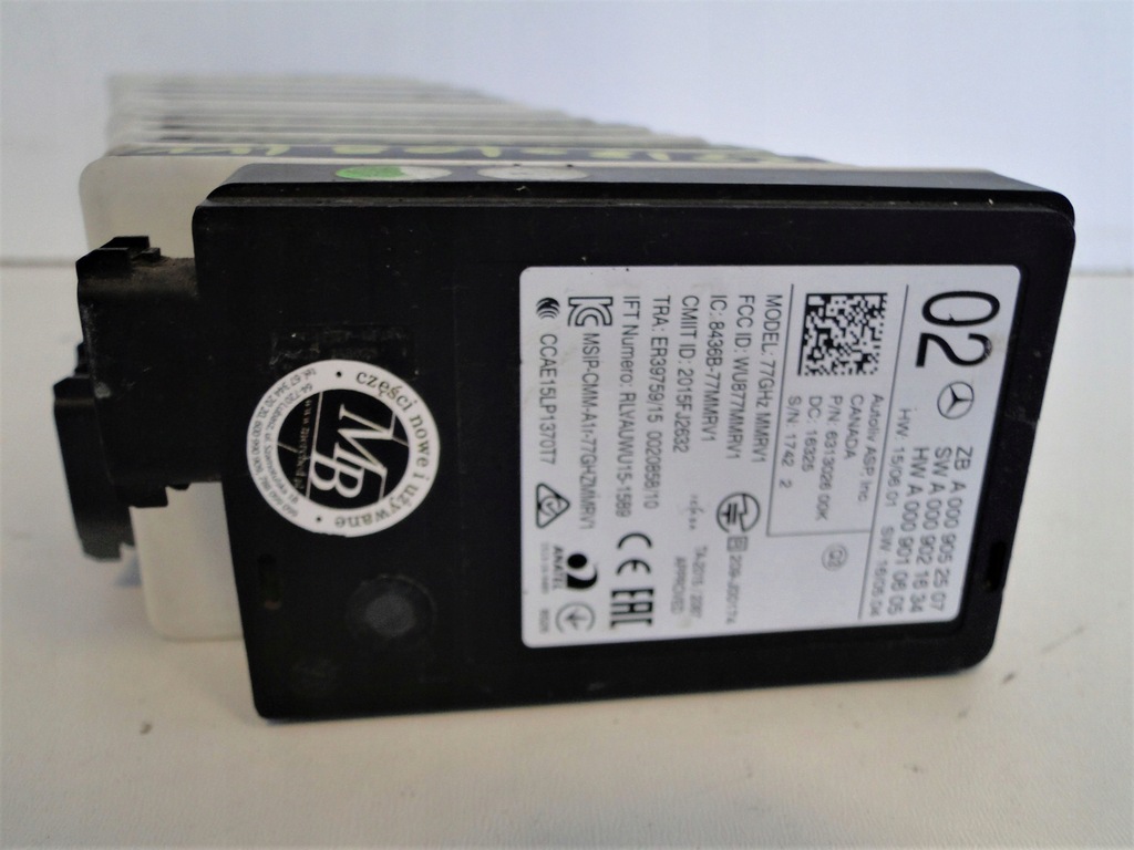 фото №8, Mercedes e w213 213 радар датчик pre-safe impulse