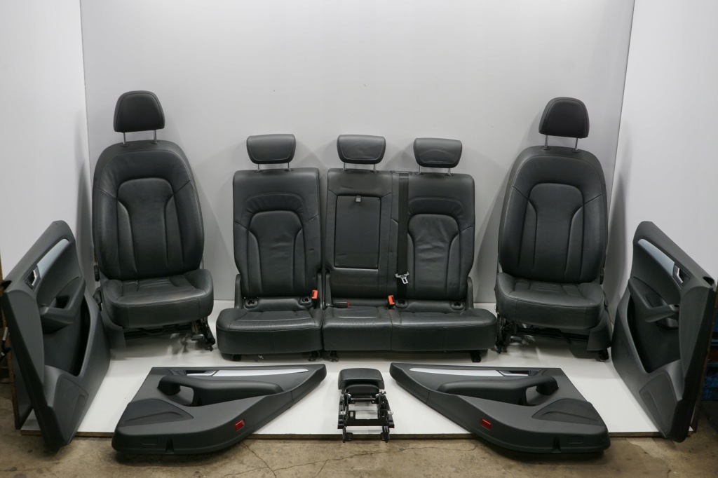 фото №1, Audi q5 8r 09r сиденья заднее сиденье обшивки