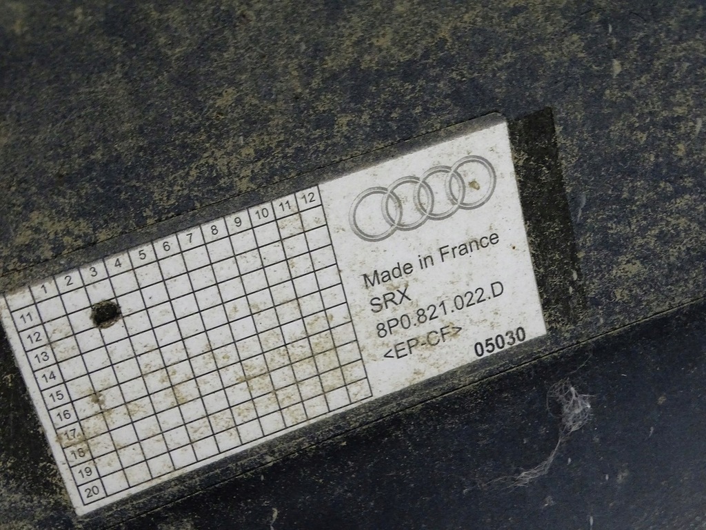 фото №12, Крыло правый перед передний audi rs3 8p карбон 11- 8p0821022d lz9y