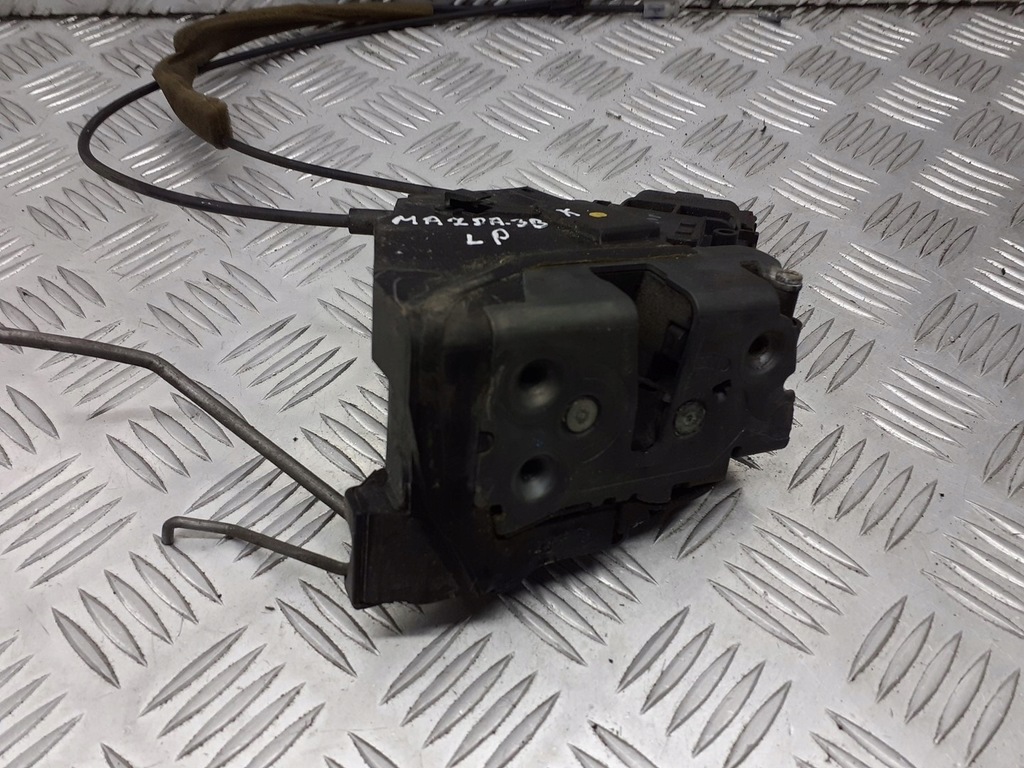 фото №5, Замок дверь левый перед mazda 3 bk 7pin
