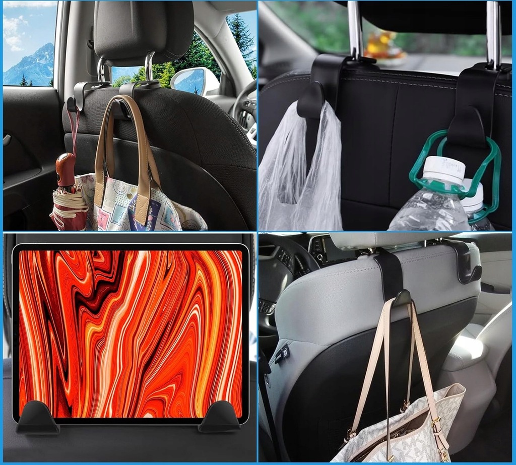 фото №15, Кронштейн автомобільний na підголівник гачки гачок кронштейн ubrania zakupy torbę