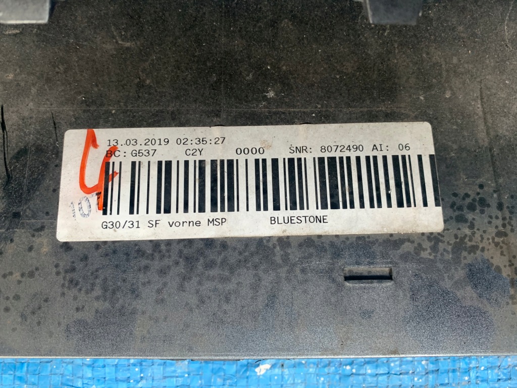 фото №7, Bmw оригинальный номер 5111-8064928 бампер передний