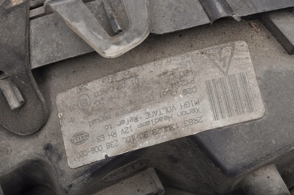 фото №7, Jaguar s-type лампа правая передняя правый перед ксенон 2r83-13w029-bc eu