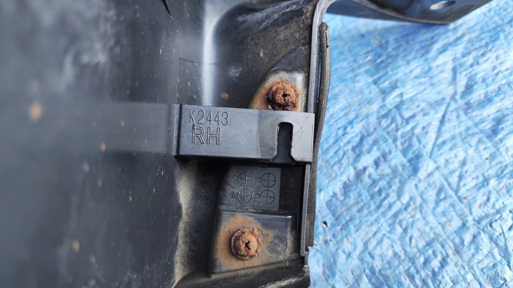 фото №7, Молдинг накладка хром завершення крила поріг перед mazda cx-7 cx7 lift