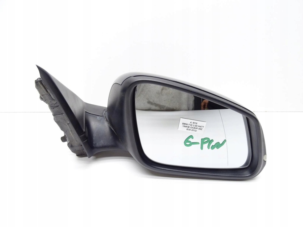 фото №1, Зеркало правое правый перед передние bmw f30 6 pin