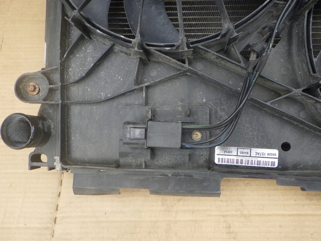 фото №6, Lancia thema комплект радіатор вентилятор