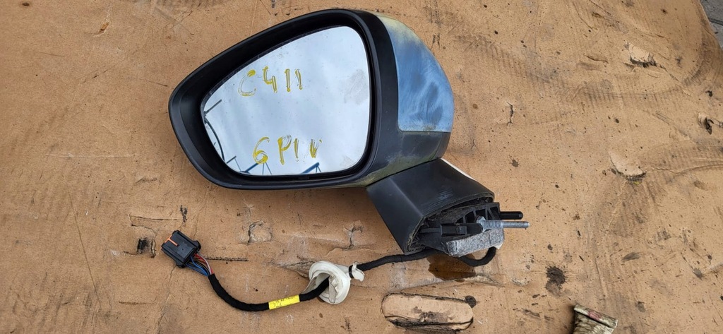 фото №1, Citroen c4 ii b7 зеркало левая 6 pin