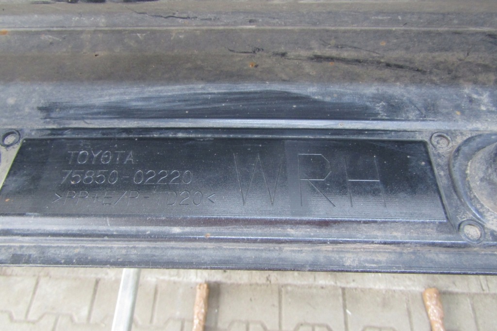 фото №11, Молдинг порог правая toyota corolla xii kombi e21