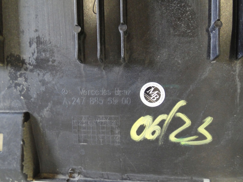 фото №7, Mercedes b w247 247 защита pod бампер передний