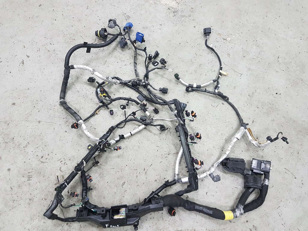 фото №1, Jaguar fpace f-pace 3.0 306dt электропроводка двигателя поколение 2 2018r