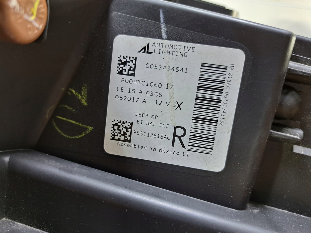 фото №8, Jeep compass ii лампа передняя правая 54
