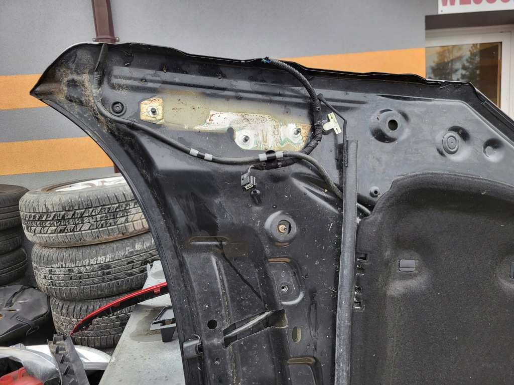 Капот комплектная крышка двигателя черная jaguar e-pace оригинальный номер европа Недорого