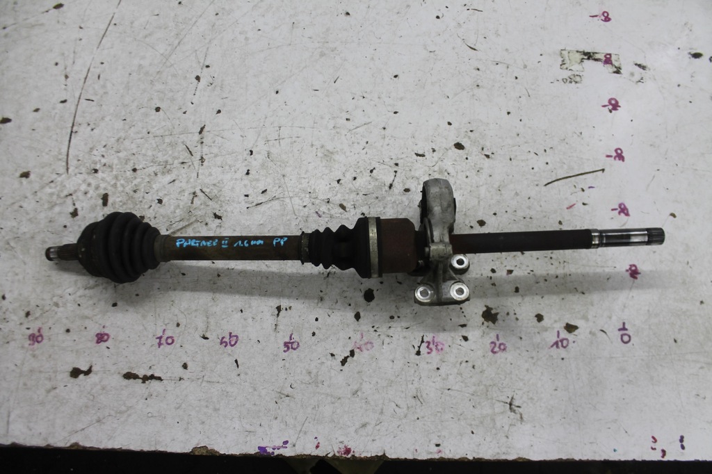 фото №1, Приводной вал правый перед передняя berlingo ii partner ii 1.6 hdi 08-12