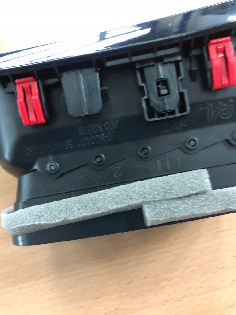 фото №4, Toyota yaris iv 2020- ґрати обдув комплект