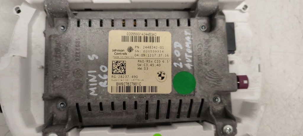 фото №5, Счетчик mini r60s countryman 2,0d