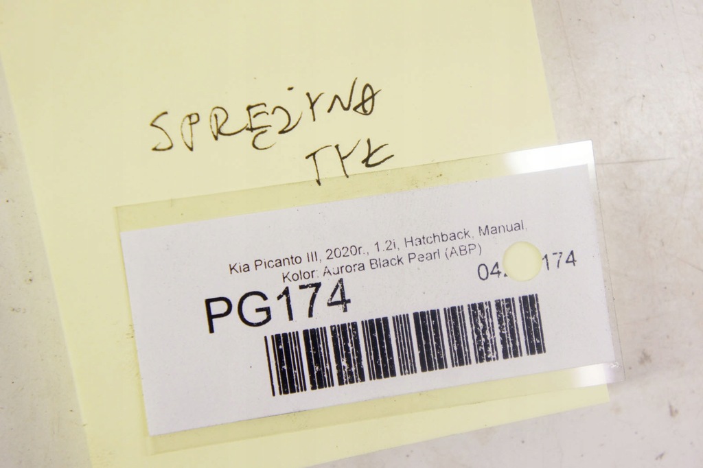 фото №10, Pg173+ kia picanto iii 1.2i пружины задняя 55335-g6000 комплект