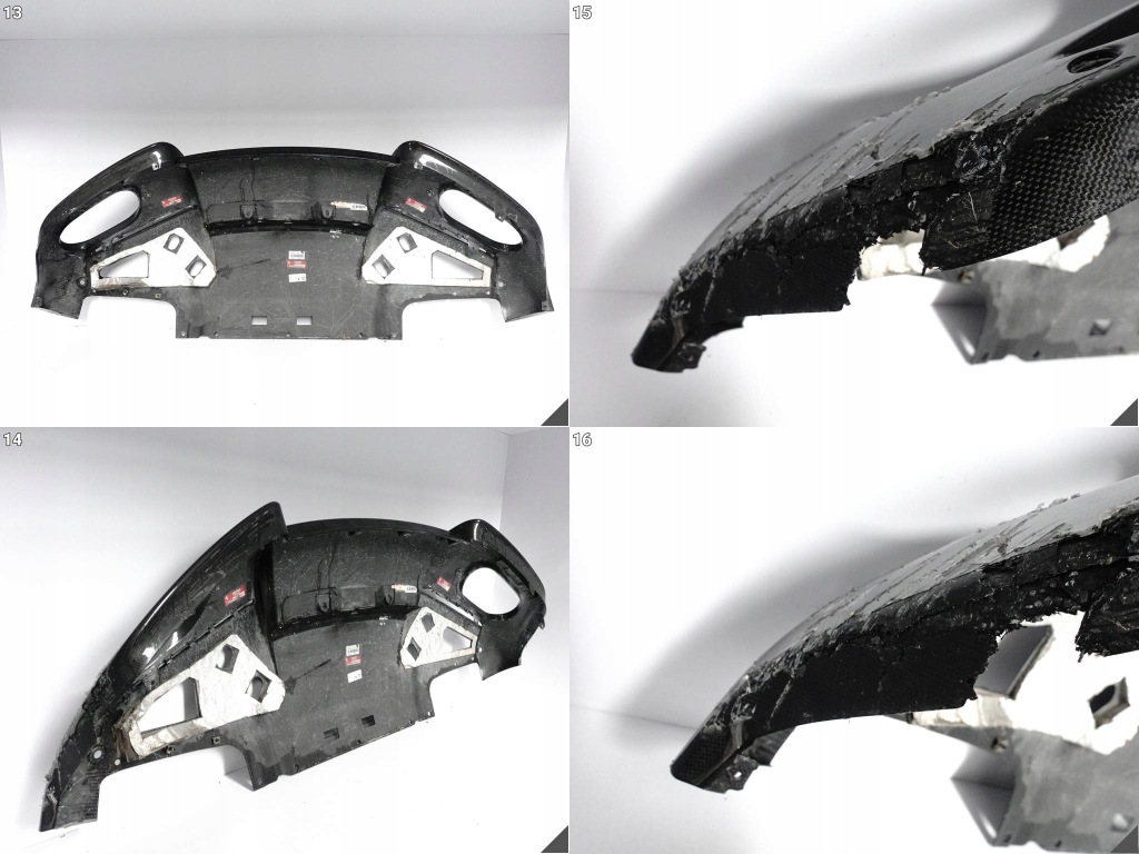 Ferrari roma spider f169 20-24 карбон бампер бампер спойлер диффузор задний Доставка