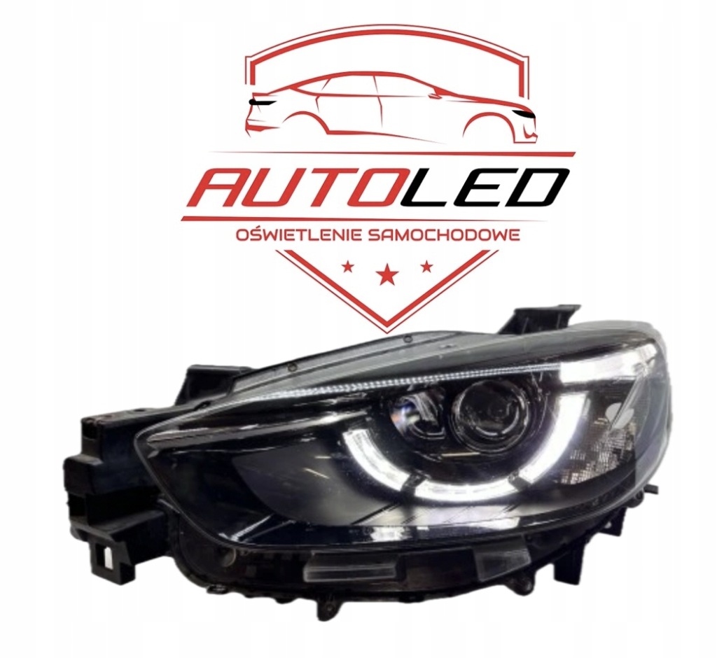 Купити Mazda cx5 фара перед ліва full led поворотна dwie лінзи 100% справний led