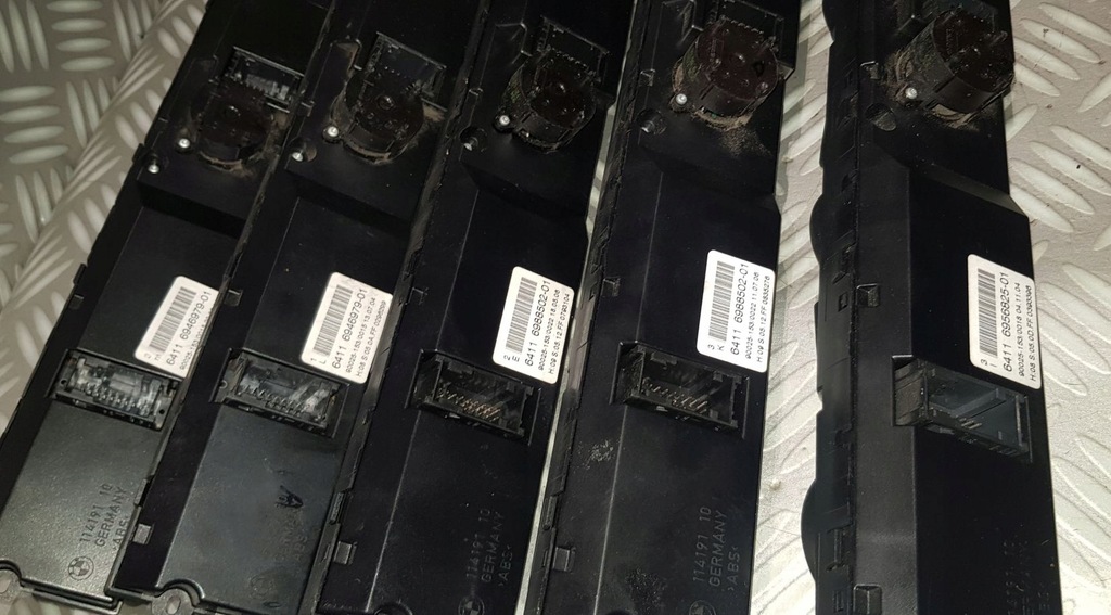 фото №9, Bmw 5 e60 e61 панель керування обдув кондиціонера звичайний basis 6950628