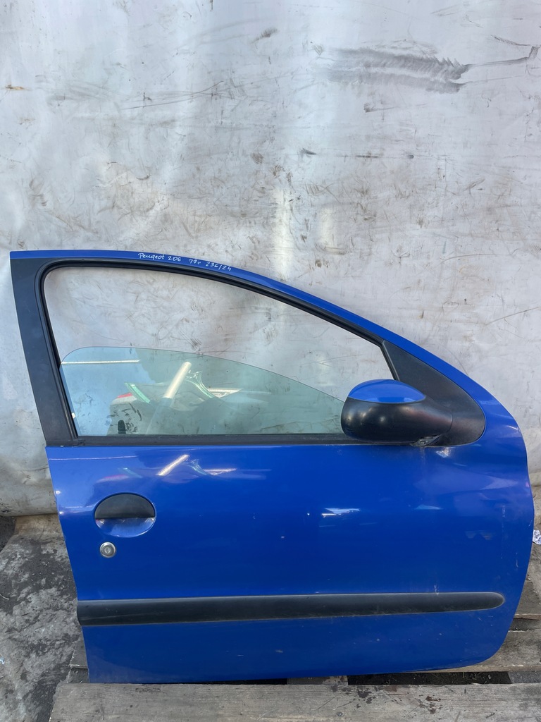 фото №1, Peugeot 206 двері правий перед праве передні
