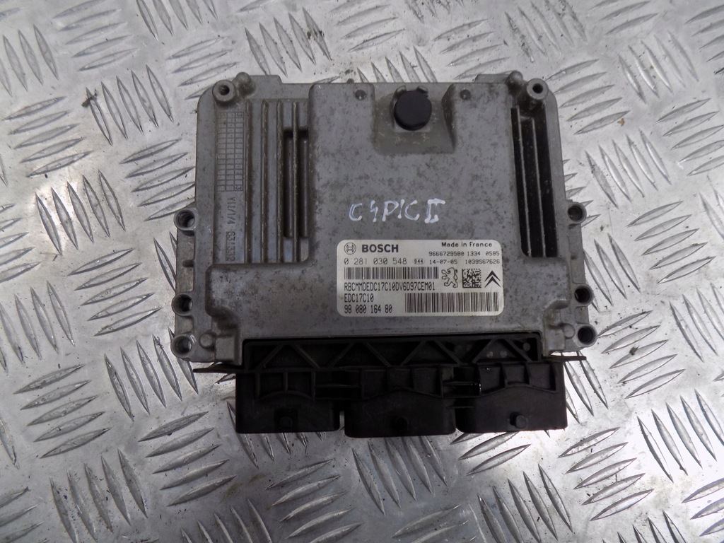 фото №1, Citroen c4 picasso ii бортовий комп'ютер двигуна