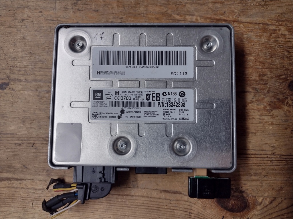 фото №1, Модуль bluetooth harman becker 13342398