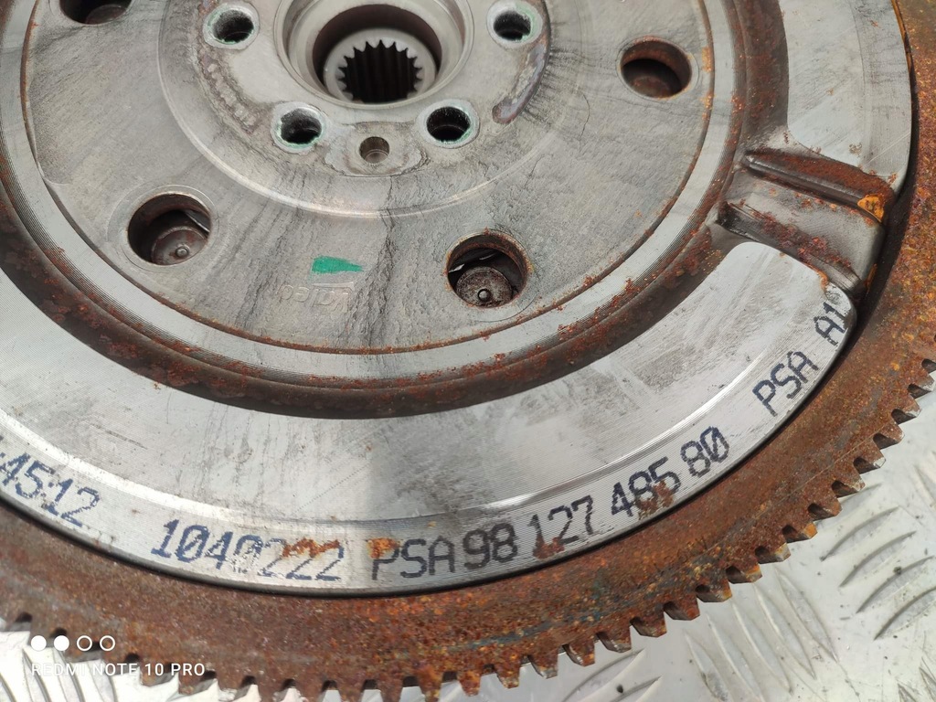 фото №9, Peugeot 2008 колесо двомасовий зчеплення 1.5 bhdi