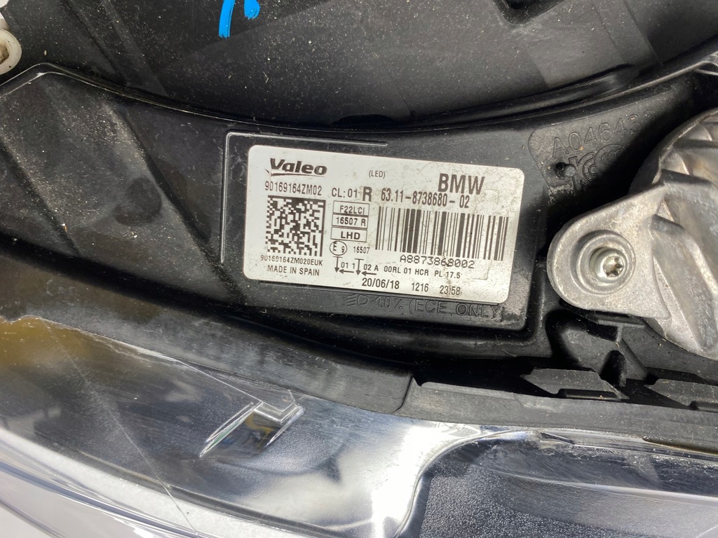 фото №9, Bmw 2 f22 f23 лампа правая led 8738680