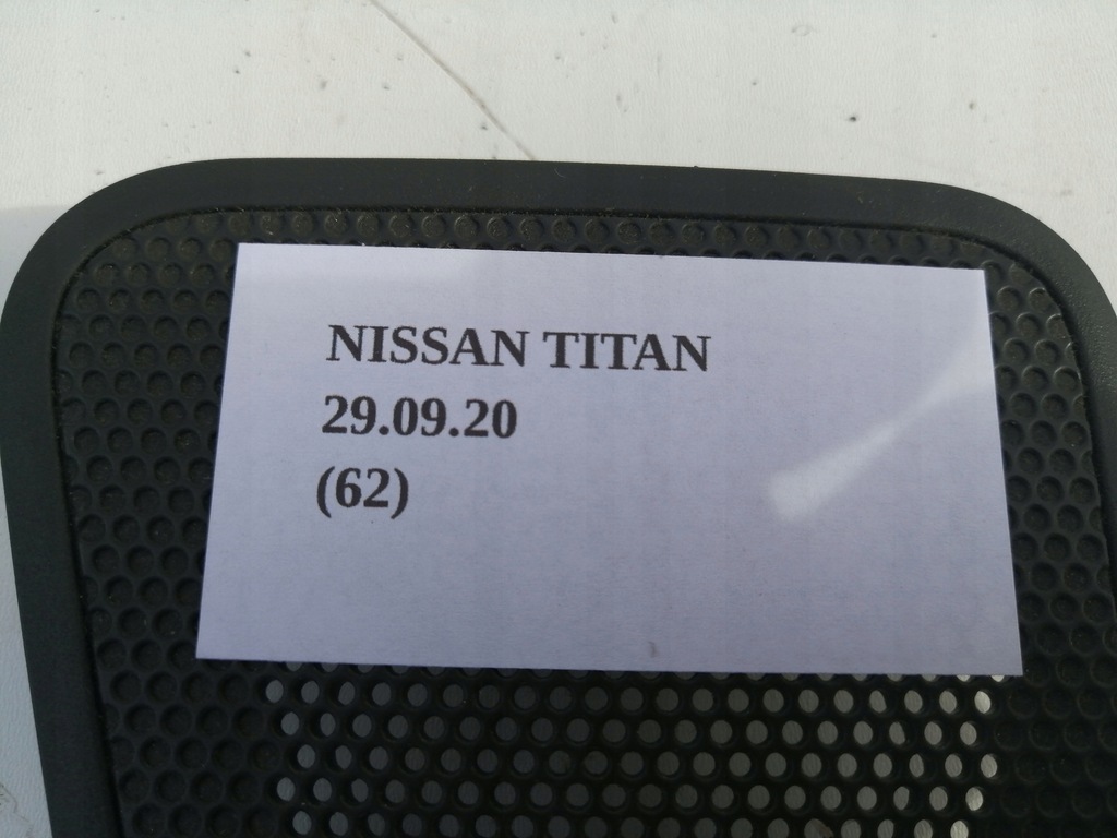 фото №5, Решётка крышка динамика панели левая nissan titan