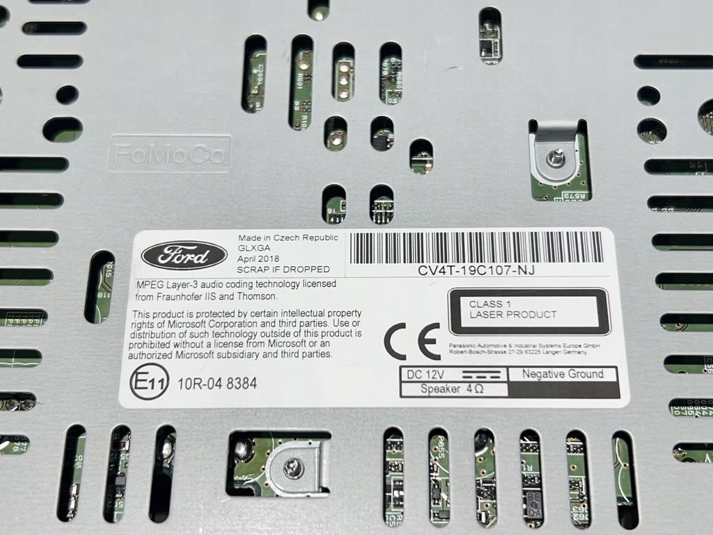 фото №9, Ford kuga mk2 lift радіо комплект синхронізація 3 cv4t-19c107-nj jj5t-14g370-cfb