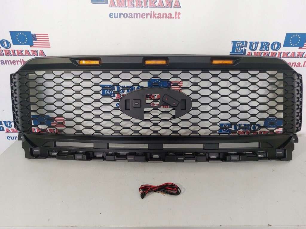 фото №1, 2021-23 ford f-150 передній решітка радіатора стиль raptor