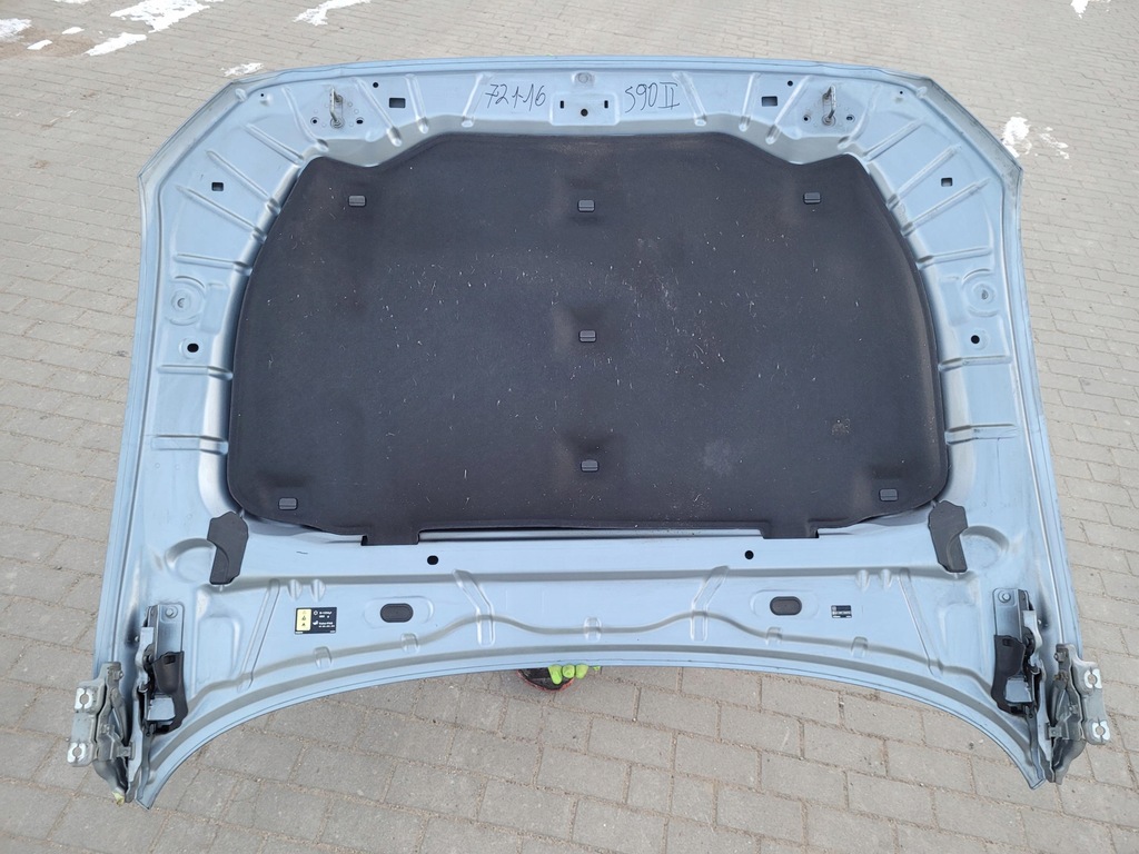 фото №8, Капот комплектна шумоізоляція петлі 31386635 volvo s90 ii v90 721-16