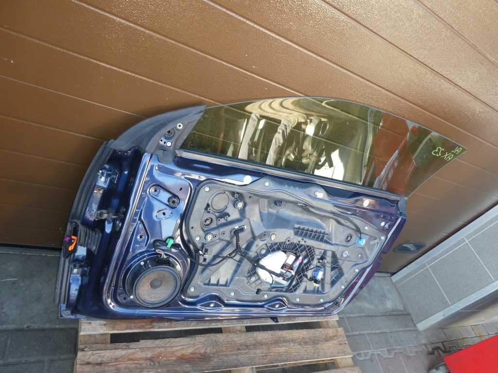 фото №10, Двері праве перед повний vw scirocco niebieskie