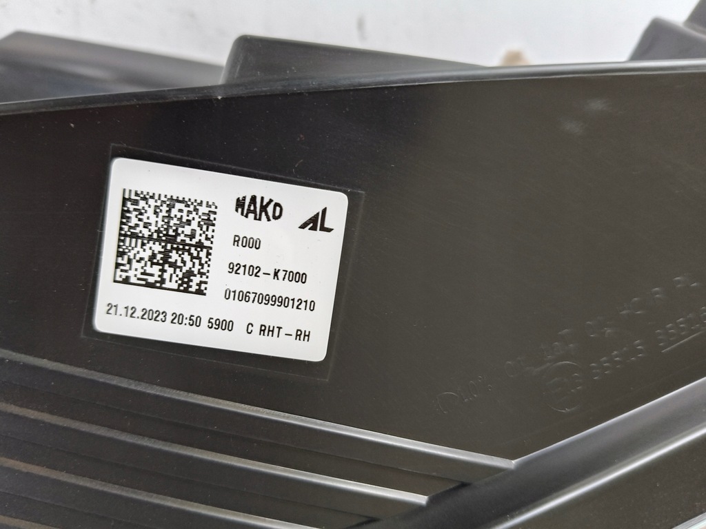 фото №8, Лампа права фара hyundai i10 iii 19-