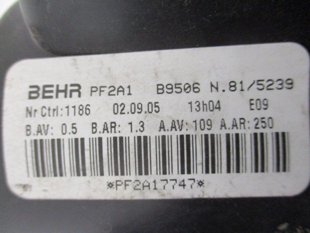 фото №8, Citroen c4 i вентилятор воздуходувка pf2a1b9506