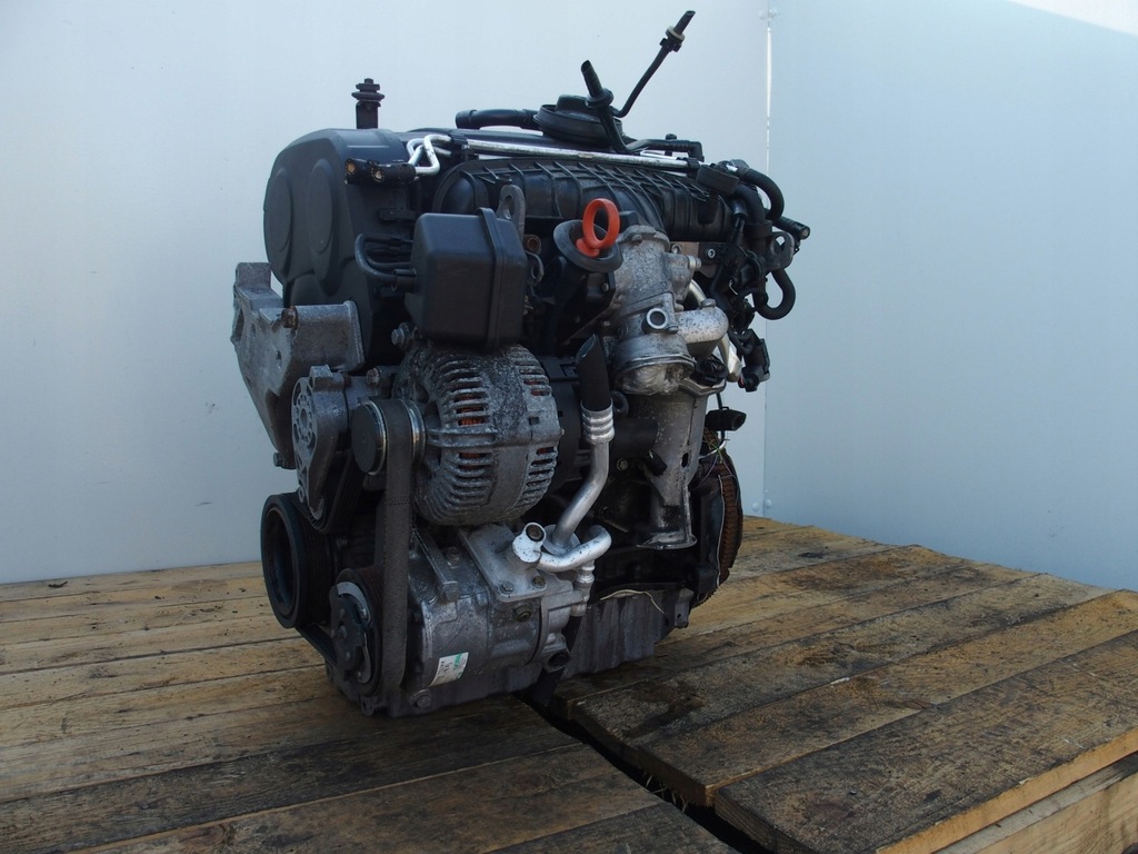 фото №8, Vw passat b6 2.0tdi двигатель голый блок двигателя bkp