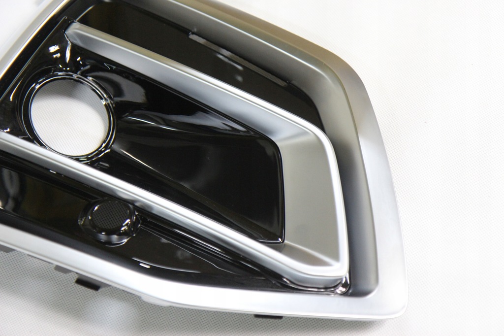 фото №14, Premium решётка радиатора решётка бампера правая+ левая audi q5 fy 21- отверстие na противотуманные фары