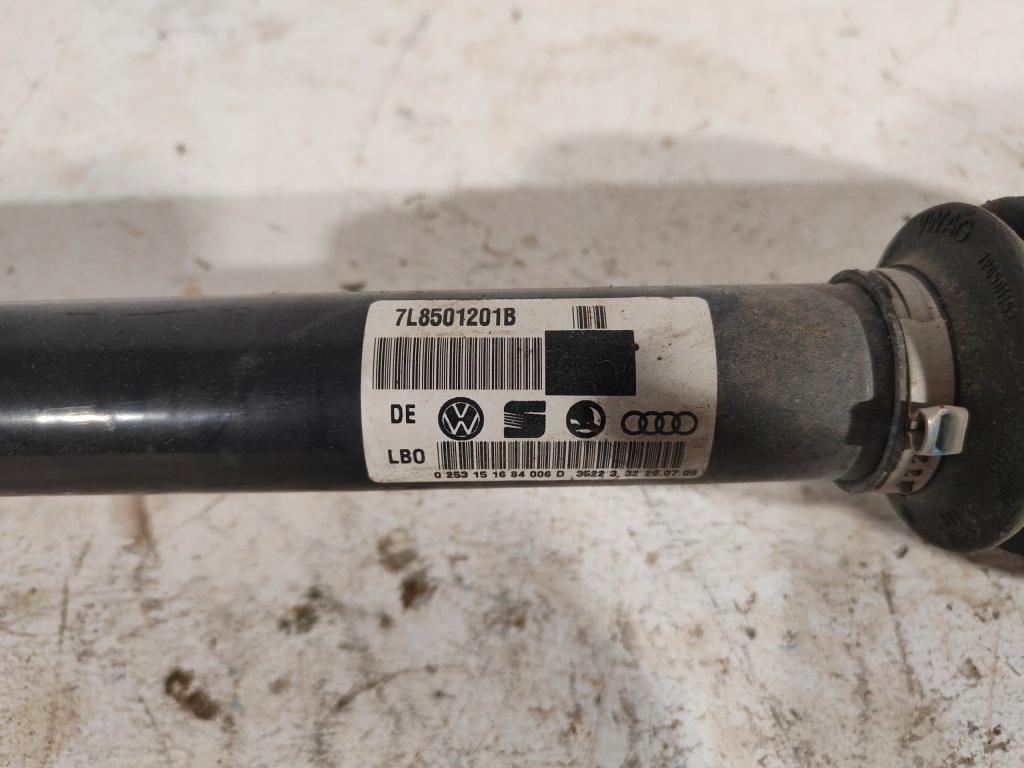 Приводной вал задняя audi q7 1 4l 3.0 tdi 7l8501201b Оригинал