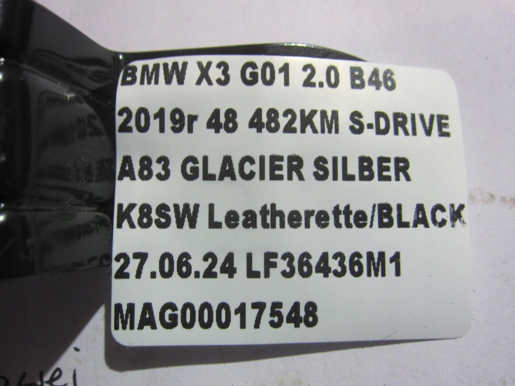 Bmw x3 g01 натяжитель ремень левое  перед передний 7469953 72117469953 Цена