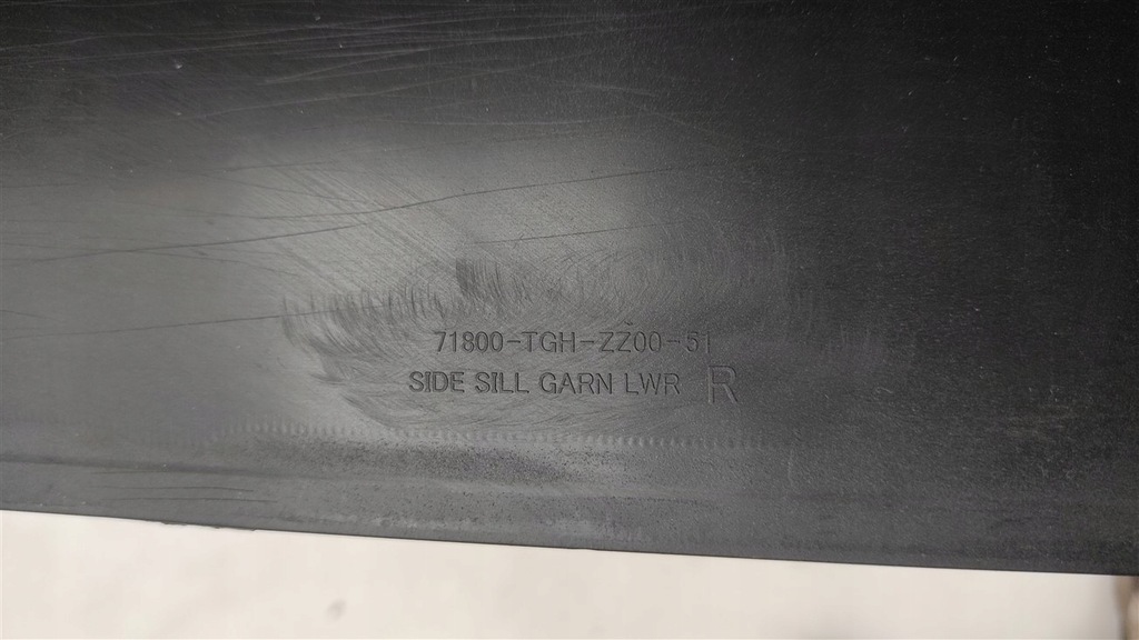 фото №10, Молдинг порог правая левая honda civic x 10 type r