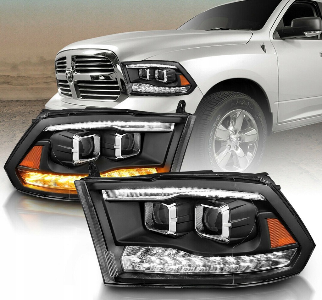 фото №1, Фара перед led dodge ram 09-18