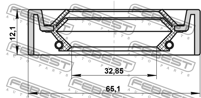 фото №6, Ущільнювач піввісь do mitsubishi pajero sport i