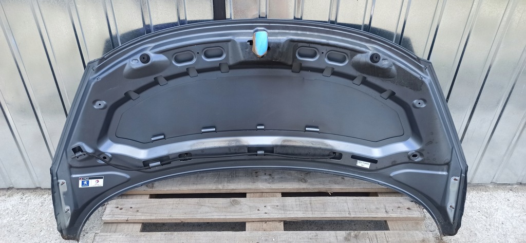 фото №12, Капот peugeot 207 06-12 оригинальный лак kth